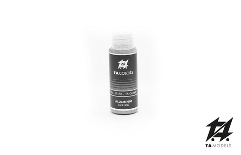 TA COLORS TA-C606G - Vernice Acrilica ALLUMINIO Lucido 30ml