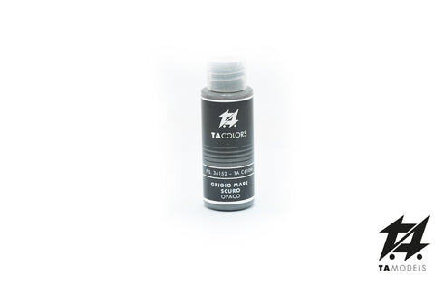 TA COLORS TA-C610M - DARK SEA GREY Acrylic Color Matt 30ml
