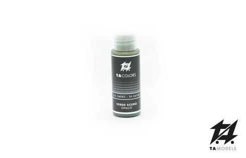 TA COLORS TA-C611M - DARK GREEN Acrylic Color Matt 30ml