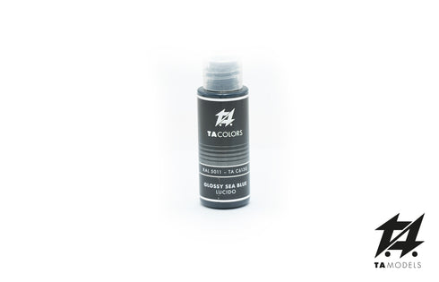 TA COLORS TA-C613G - 30ml GLOSSY SEA BLUE Acrylic Color