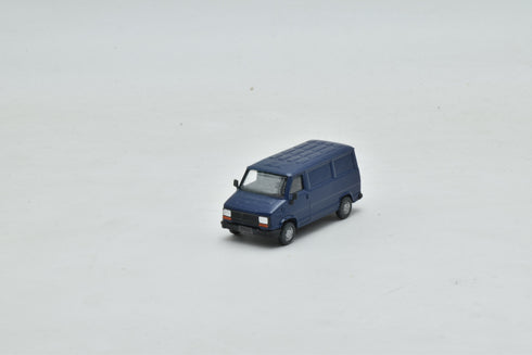 Fiat Ducato van first series short wheelbase low roof blue 1:87 scale H0