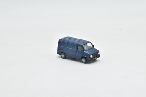 Fiat Ducato van first series short wheelbase low roof blue 1:87 scale H0