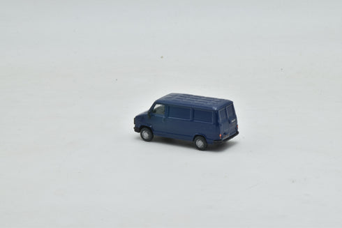 Fiat Ducato van first series short wheelbase low roof blue 1:87 scale H0