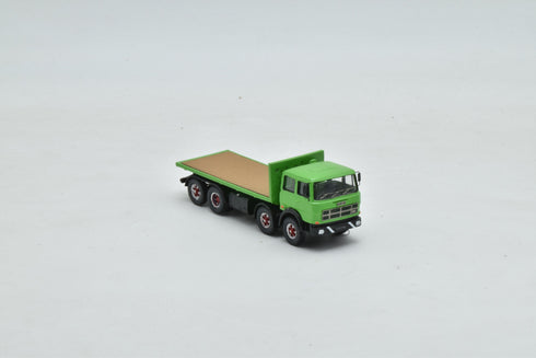 Fiat 180 nc 4 axles with green flatbed, 1:87 H0 scale