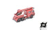 Fiat 300 firefighter crane truck, commemorative livery for the Bologna massacre, H0 scale 1:87