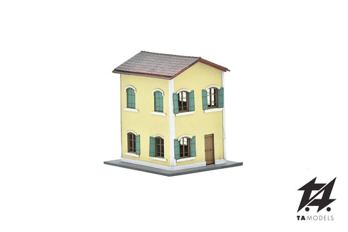 Medium railway toll booth assembly kit H0 scale 1:87