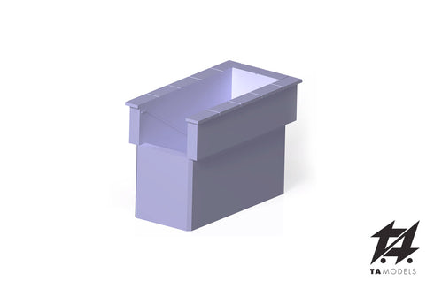 Sottopasso ferroviario scala H0 1:87