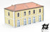 H0 1:87 scale yellow ochre five-light railway station