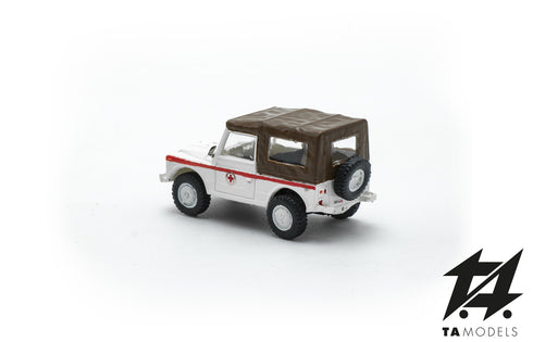 Fiat AR76 Campagnola Tarpaulin Mounted CRI H0 scale 1:87