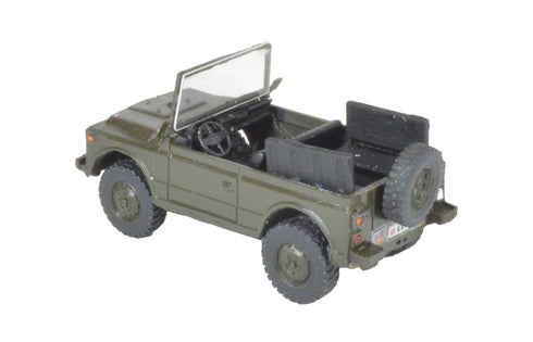 Fiat AR76 Campagnola Cabriolet Assembled Green EI H0 scale 1:87