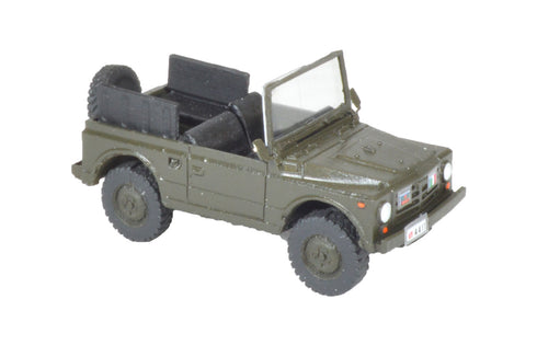 Fiat AR76 Campagnola Cabriolet Assembled Green EI H0 scale 1:87