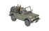 Fiat AR76 Campagnola Cabriolet Assembled Green EI with MILITARY H0 scale 1:87
