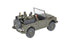 Fiat AR76 Campagnola Cabriolet Assembled Green EI with MILITARY H0 scale 1:87