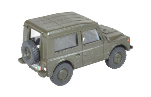 Fiat AR76 Campagnola Hard Top Mounted Green EI H0 scale 1:87