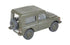 Fiat AR76 Campagnola Hard Top Mounted Green EI H0 scale 1:87
