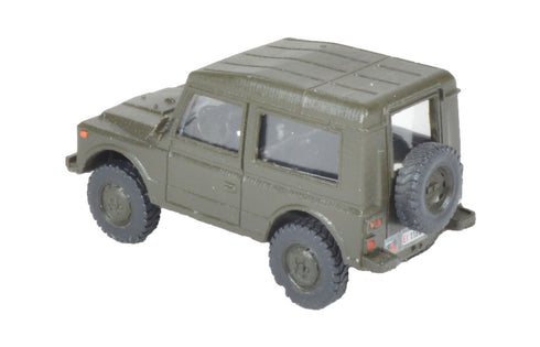 Fiat AR76 Campagnola Hard Top Mounted Green EI H0 scale 1:87