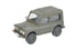 Fiat AR76 Campagnola Hard Top Mounted Green EI H0 scale 1:87