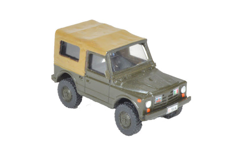 Fiat AR76 Campagnola Tarpaulin Mounted Green EI H0 scale 1:87