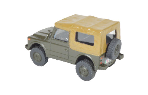 Fiat AR76 Campagnola Tarpaulin Mounted Green EI H0 scale 1:87