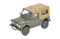 Fiat AR76 Campagnola Tarpaulin Mounted Green EI H0 scale 1:87