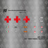 Italian Red Cross Decal, 1:87 scale