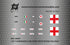 Decal Campagnola Militare CRI scale H0 1:87