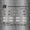 Decal ACM ACL Italian Army H0 scale 1:87