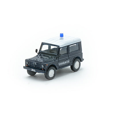 Fiat AR76 Campagnola Hard Top Mounted Carabinieri H0 Scale 1:87