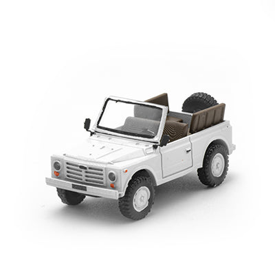 Fiat AR76 Campagnola Cabrio Montata Civile scala H0 1:87