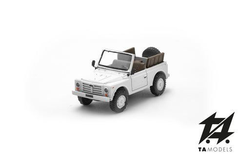Fiat AR76 Campagnola Cabrio Montata Civile scala H0 1:87