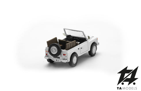 Fiat AR76 Campagnola Cabrio Montata Civile scala H0 1:87