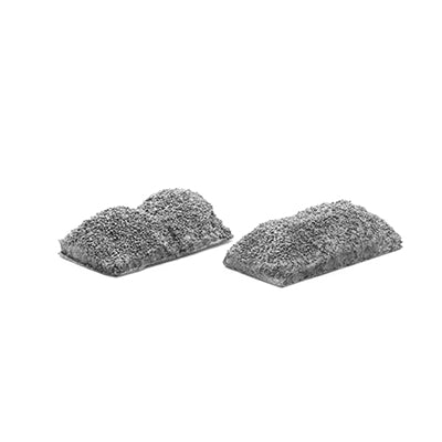 Loads of gray stones for earthmoving vehicles in H0 scale 1:87