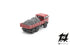 Loads of gray stones for earthmoving vehicles in H0 scale 1:87