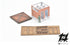 Gabinetti di stazione FS rosa carnicino con interni riprodotti scala H0 1:87