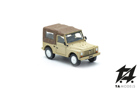 Fiat AR76 Campagnola Tarpaulin Mounted Civilian H0 Scale 1:87