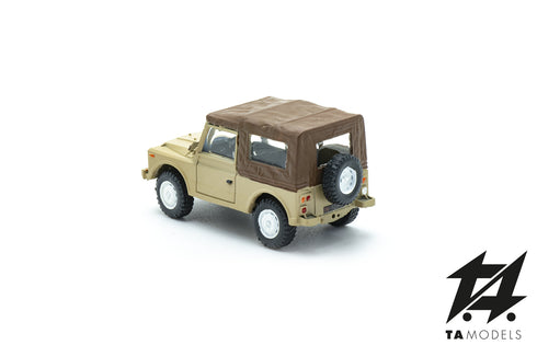 Fiat AR76 Campagnola Tarpaulin Mounted Civilian H0 Scale 1:87