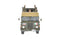 CP70 2-axle Green EI mounted box with benches and military