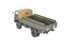 CP70 2-axle Green EI mounted box trailer with benches