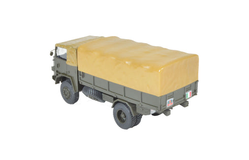 CP70 2-axle Green EI mounted box with tarpaulin H0 scale 1:87