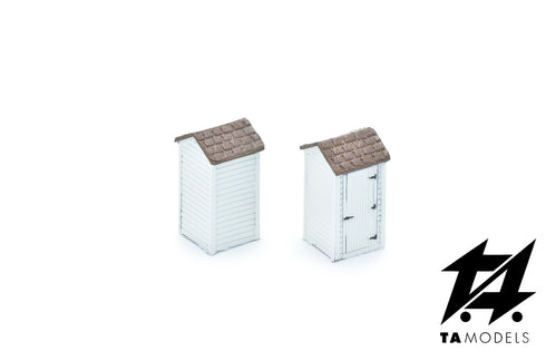 2-piece beach cabin