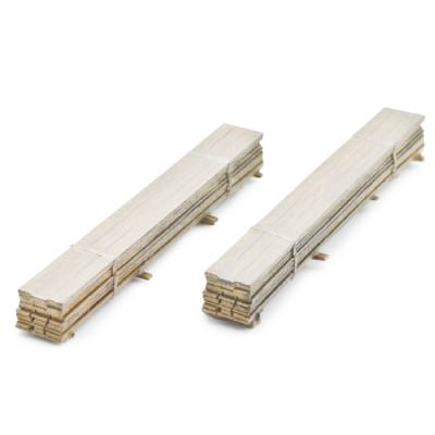 Carico Tavole di Legno Tipo 2 (2pz) scala H0 1:87