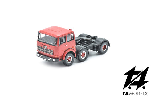 180 2+1 Axle Truck Mounted Red Tractor