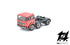 180 2+1 Axle Truck Mounted Red Tractor
