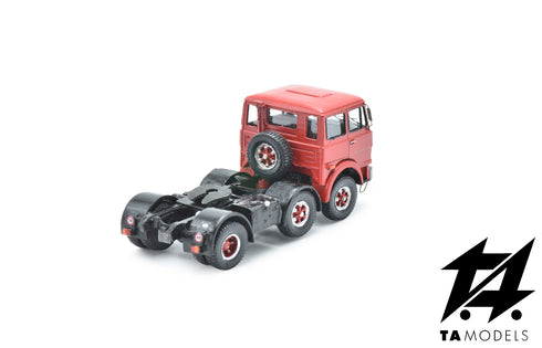 180 2+1 Axle Truck Mounted Red Tractor
