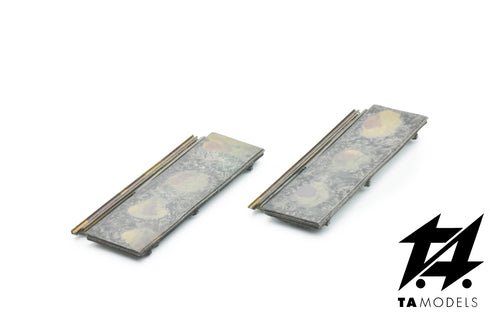Carico Lamiere Metalliche Tipo 1 (2pz) scala H0 1:87