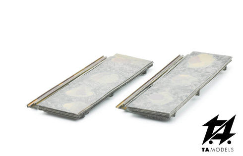 Carico Lamiere Metalliche Tipo 1 (2pz) scala H0 1:87