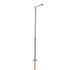 Zither Lamppost with Side Ceiling Light WARM LIGHT in H0 1:87 scale