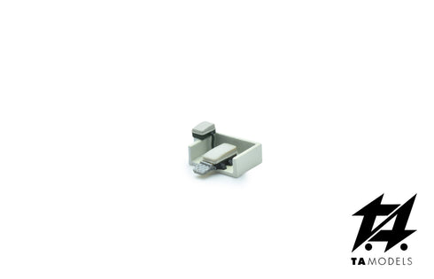 Cassa di Manovra tipo P64 con Muretto scala H0 1:87