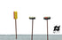 H0 1:87 Scale Track Circuit Limit Picket
