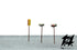 H0 1:87 Scale Track Circuit Limit Picket